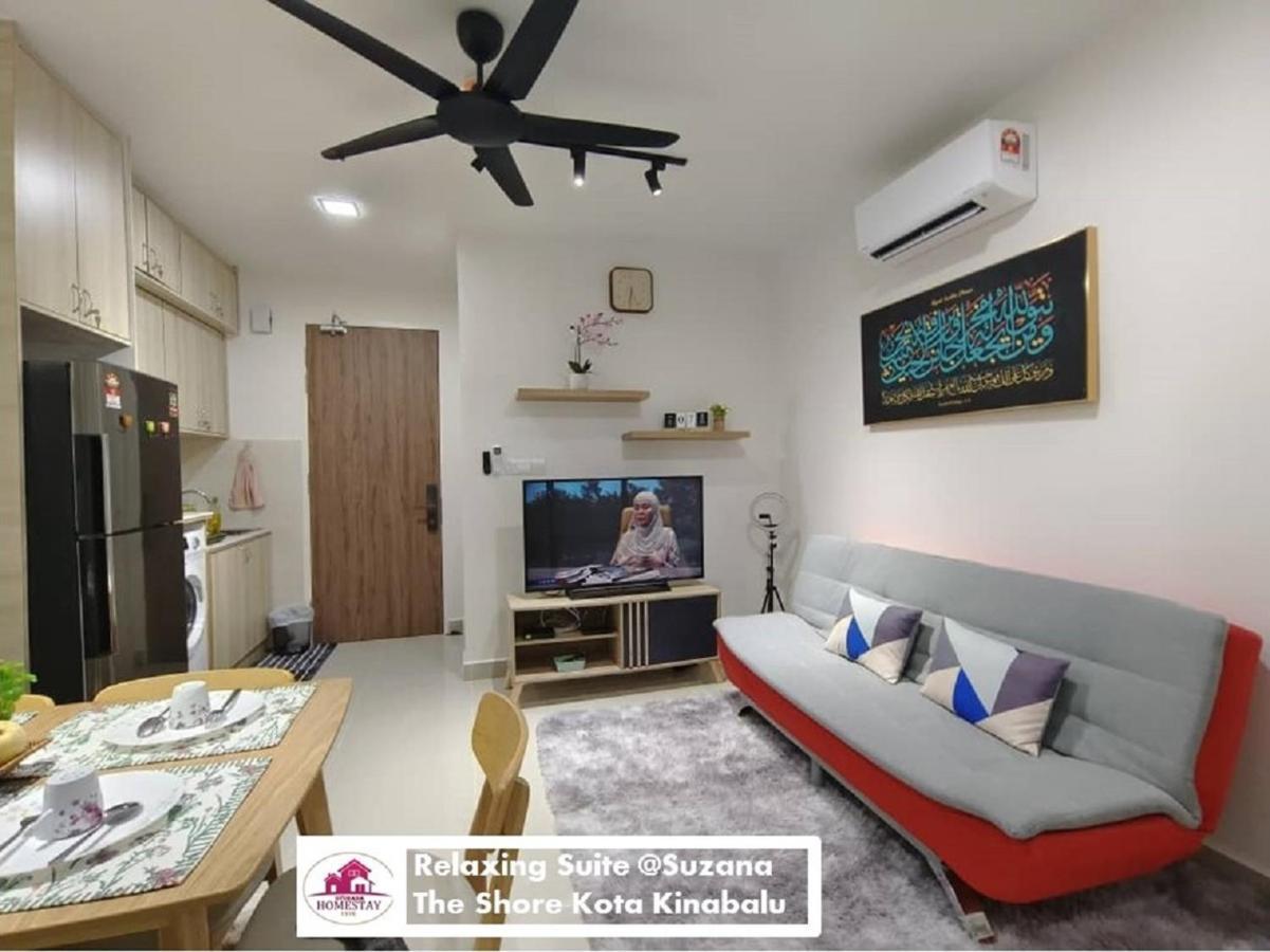 Relaxing Suite @Suzana The Shore Kota Kinabalu Ngoại thất bức ảnh