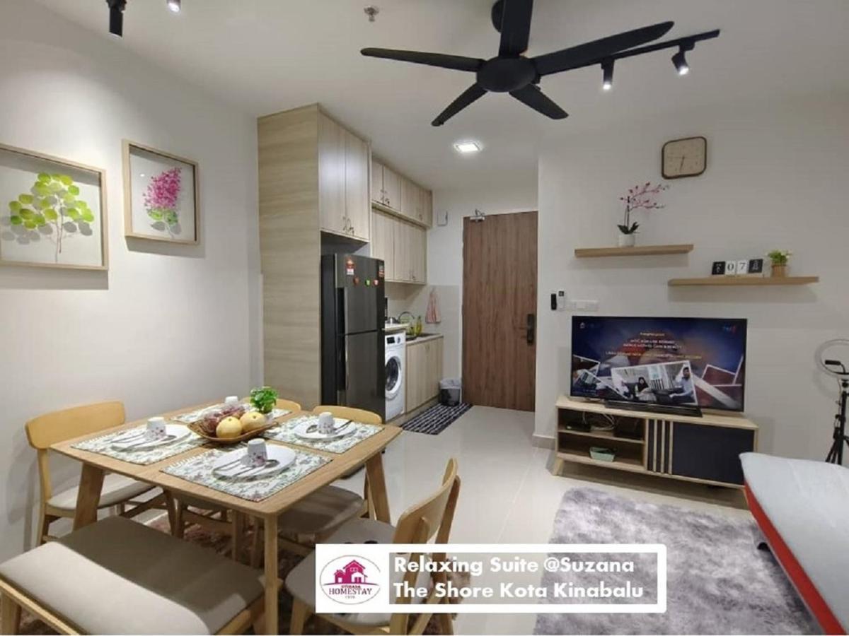 Relaxing Suite @Suzana The Shore Kota Kinabalu Ngoại thất bức ảnh